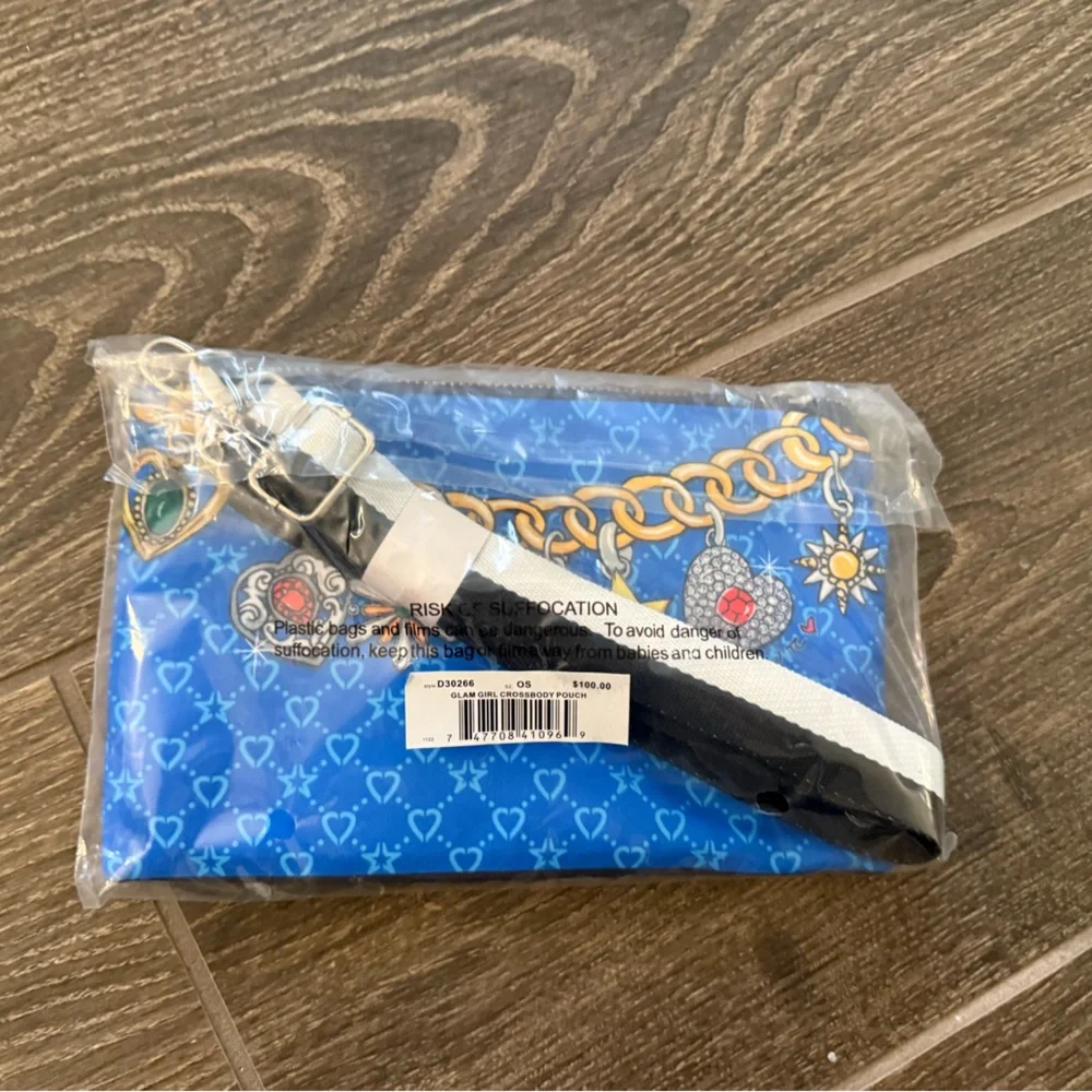 Brighton Pop Art Wristlet Clutch / crossbody /‎ Multi purpose